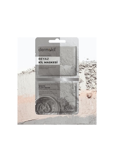 Dermokil Beyazlatıcı Etkili Beyaz Kil Maskesi 15 ML