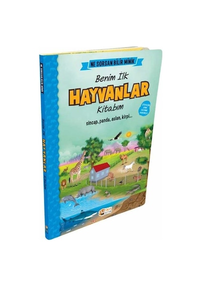 İngilizce Destekli İlk Büyük Hayvanlar Kitabım- Sincap Kitap