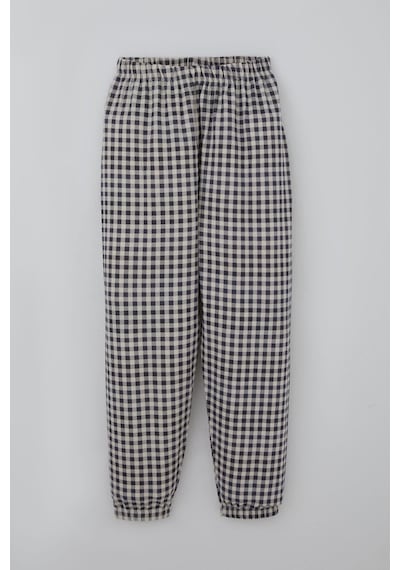 Breeze Erkek Çocuk Pijama Takımı Ekose Desenli 4-8 Yaş, Karışık Renk