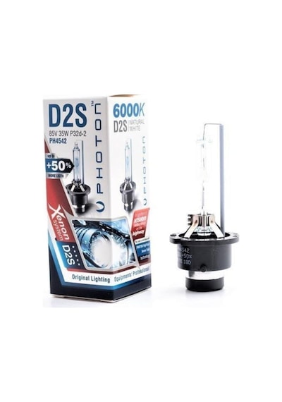 D2s 6000k +%50 Fazla Işık Xenon Ampul