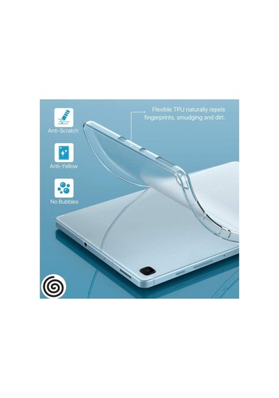 Samsung Galaxy Tab A7 10.4 Sm-t500 2020 Silikon Koruyucu Kılıf Nano Ekran Koruyucu