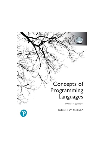 Concepts Of Programming Languages, Global Edition