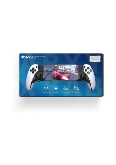 S5 Mobil Oyun Kolu &amp Gamepad Dönüştürücü - Android, İos, Pc Uyumlu - Type-c Bağlantı &amp Titreşimli