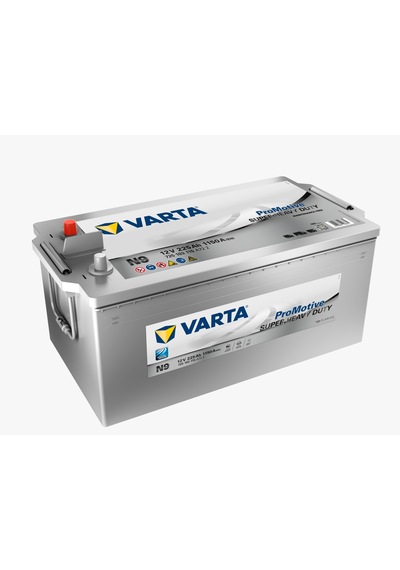 Varta N9 12v 225ah 1150a Promotive Super Heavy Duty Üretim Tarihi:2025