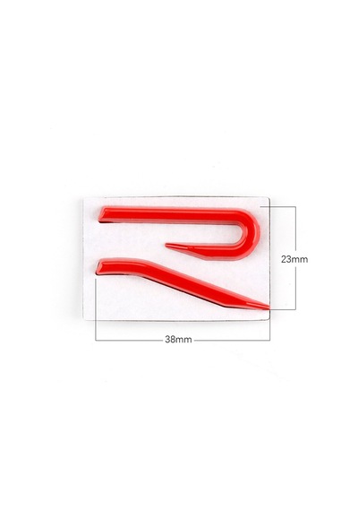 Yeni Golf 8 R Yazısı Bagaj Logo Arması Sticker Amblem