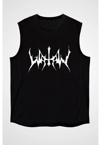 Adrift Watain Siyah Kolsuz Tişört T-shirt Siyah