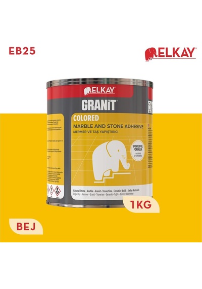 Mermer Ve Taş Yapıştırıcı Bej 1000 Gr 0.25 KG