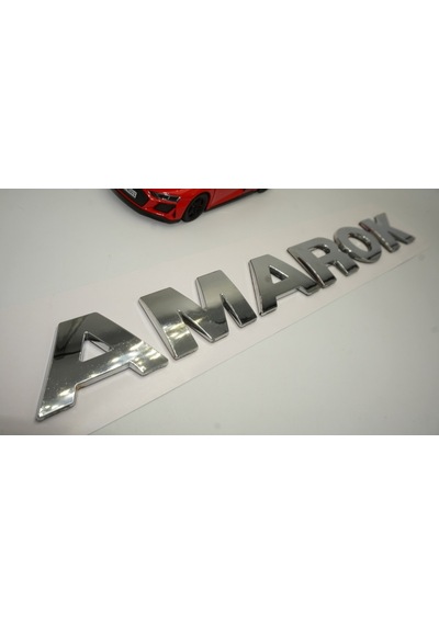 Vw Volkswagen Amarok Bagaj Krom Abs 3M 3D Yazı Logo Amblem