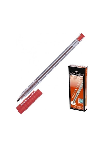 Faber 1440 Tukenmez Kalem Kırmızı 10Lu5211144021