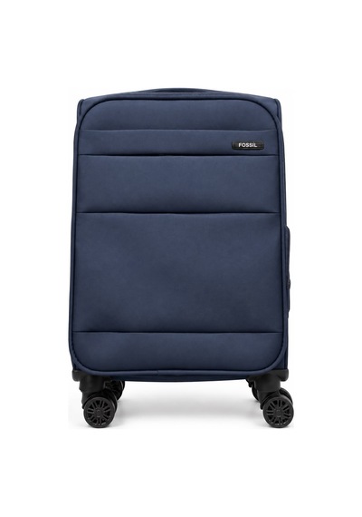 Fossil Unisex Kumaş Kabin Boy Ultra Hafif Şifreli Körüklü Kendi Etrafında Dönebilen Valiz 023-03 Lacivert