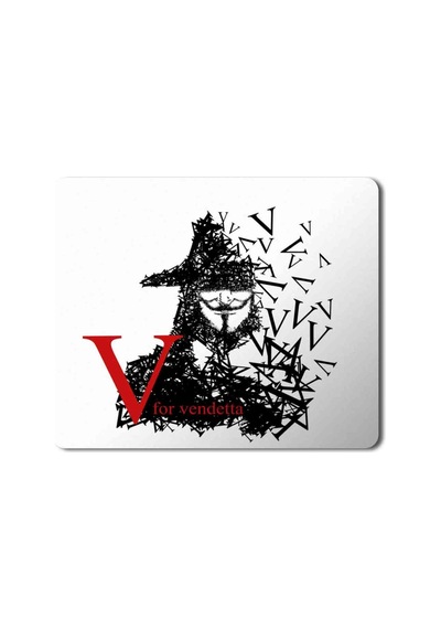 V For Vandetta 2 Baskılı Mousepad Mouse Pad