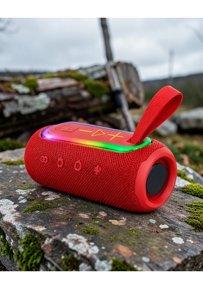 Mini Bluetooth Hoparlör Şık Kırmızı Tasarım Xuczzzflip6maxxxx-3
