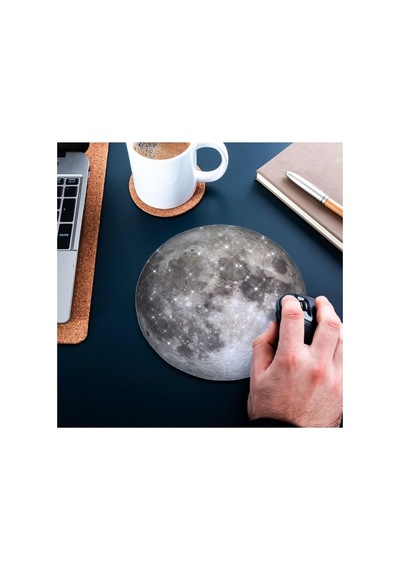 Hediyesepeti Dolunay Tasarımlı Hediye Mousepad - Mouse Pad - Fare Altlığı Sku: Zeus8690010126399