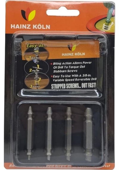 Hainz Köln Hasarlı Vida Açma 4 Parça