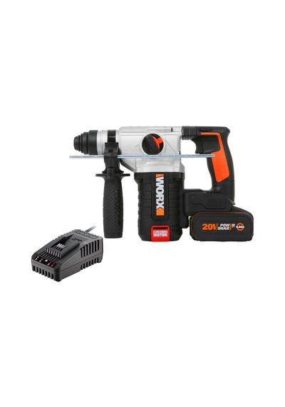 Wx380.9c 20volt 2.0ah. 2.2j Li-ion Tek Akülü Şarjlı Profesyonel Sds-plus Pnömatik Kırıcı/delici