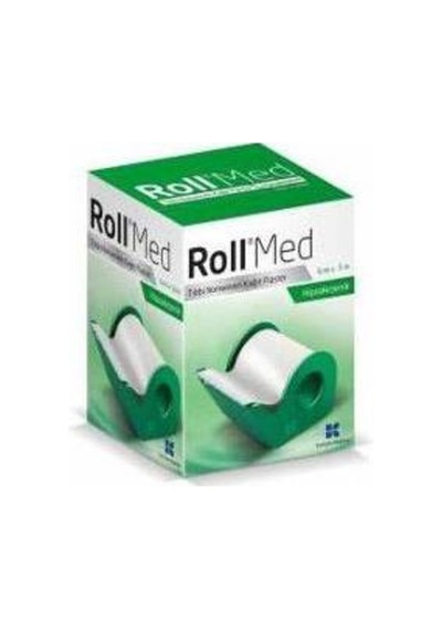 Roll Med Tıbbi Kağıt Flaster 5 CM x 5 M 20 Adet