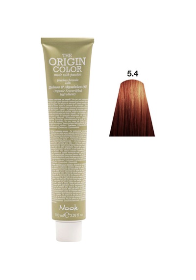 Nook Origin Color Profesyonel Saç Boyası 100 ML Bakır Kestane Kahve