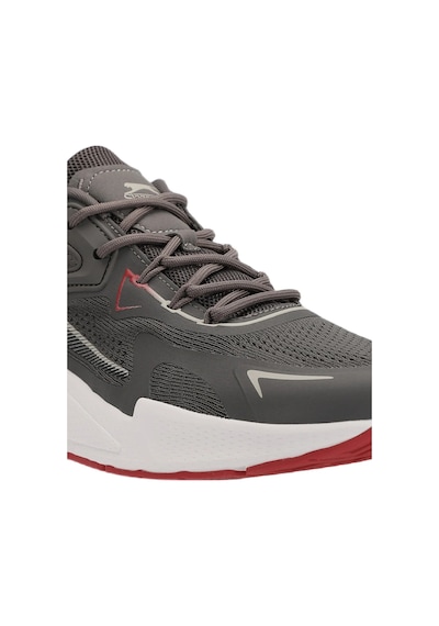 Slazenger Walther İthl Koyu Gri Sneaker Günlük Spor Ayakkabı Gri