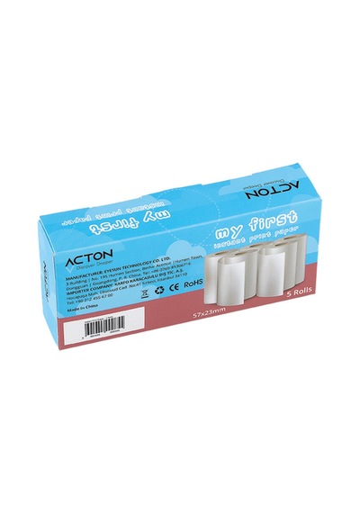 2 Adet Acton Instant Paper Roll 5 Rolls Pack