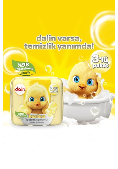 2 Adet Dalin Klasik Sabun 3'lü 75 G Diğer
