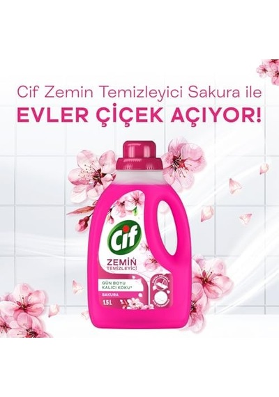 Zemin Temizleyici Sakura 1500 Ml 0