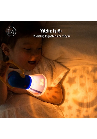 Mideer Masal Projektörü 4ü 1 Arada Kids Storybook Torch