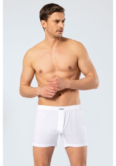 Cacharel Erkek Pamuk Modal Boxer 1204/beyaz