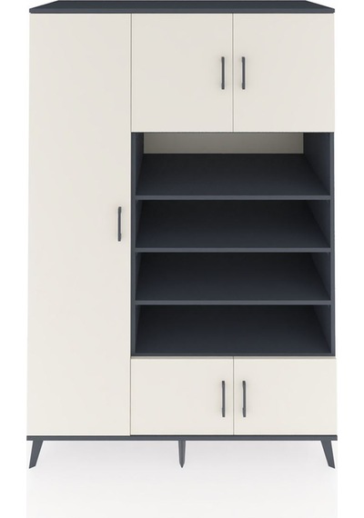 Kronos Dolap 10 Raflı 5 Kapaklı 132x59x195 Antrasit-aytaşı/an... Antrasit Kronos Dolap 10 Raflı 5 Kapaklı 132x59x195 Antrasit-aytaşı/an... Antrasit