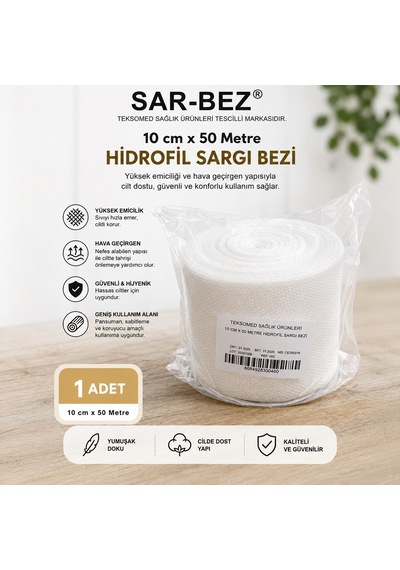 Semateks 20cm 100m Hidrofil Sargı Bezi 1 Adet