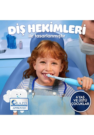 İo Çocuk 6+ Stitch Şarjlı Diş Fırçası