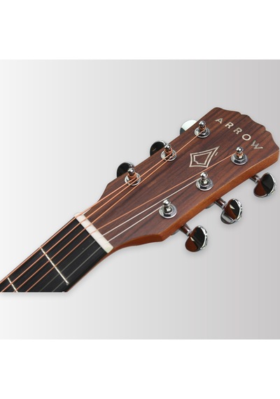 Arrow Raw Series Mahogany Acoustic Guitar