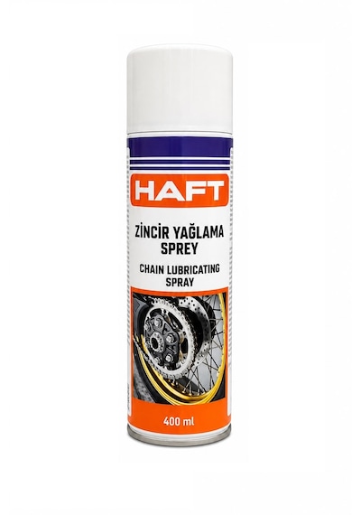 Motosiklet Zincir Yağlama Sprey Beyaz 400ml