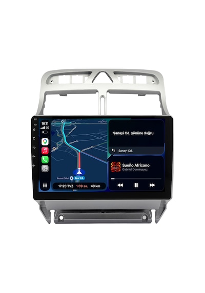 Peugeot 307 Android Multimedya Sistemi 2001-2008 Crv-4424xa 9"