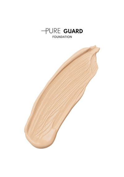 Note Pure Guard Foundation 100 Glowing Beige Spf 50 Yoğun Kapatıcı Saten Bitişli Fondöten