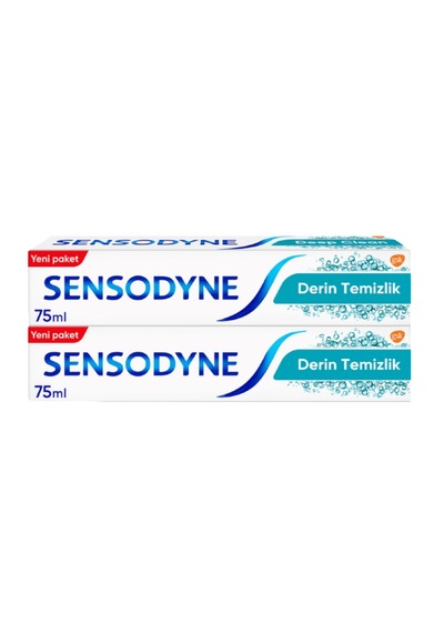 Sensodyne Derin Temizlik Diş Macunu 2 x 75 ML