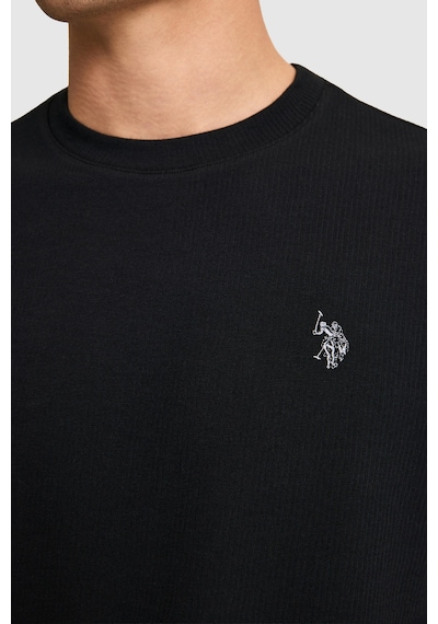 U.s. Polo Assn. Erkek Siyah Tişört 50326967-vr046