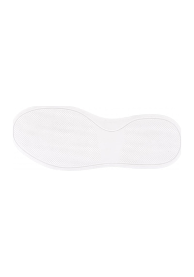 Dgn Es863-23y Kadin Kalin Renkli Kristal Taşli Sneakers Ayakkabi ES863-2007-R0198 Beyaz