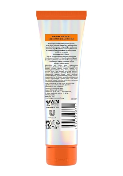 Elidor Anında Onarıcı S.o.s. Kurtarıcı Bakım Kremi 130 Ml