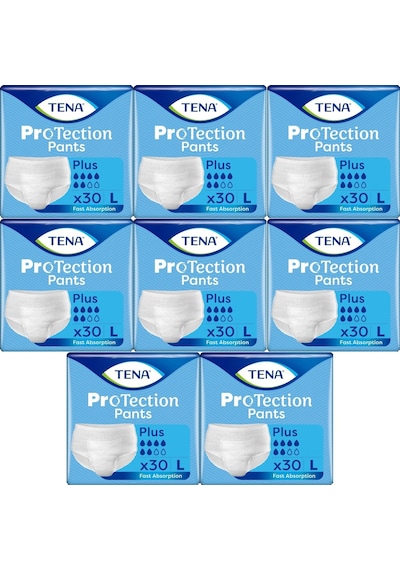 Tena Protection Pants Plus Emici Külot Yetişkin Bezi L 240 Adet