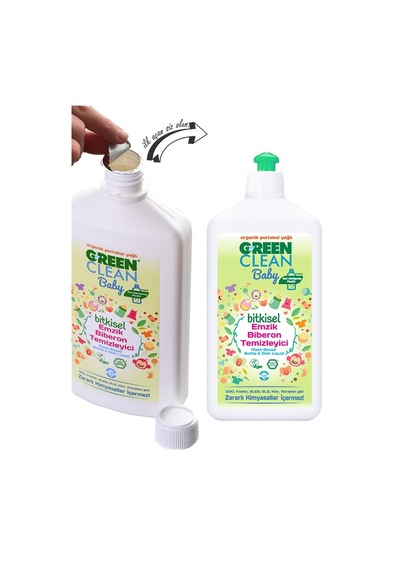 Baby Bitkisel Emzik Biberon Temizleyici 500 Ml Çok Renkli