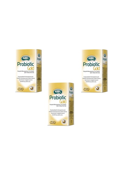Nbl Probiotic Gold 10 Saşe 3 Adet