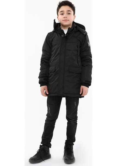 Benitto Kids Erkek Çocuk Mont 51274-siyah Siyah