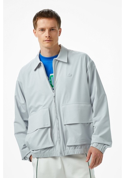 Lacoste Limited Edition Spor Grey Mens Jacket Erkek Sınırlı Üretim Spor Ceket Gri Gri