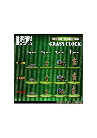 Static Grass Flock 4-6mm Dry Yellow Pasture 200ml Model Çim Malzemesi