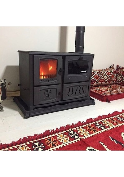 Rekor Kuzine Maşinga Soba Döküm Soba Kömür Sobası Odun Sobası