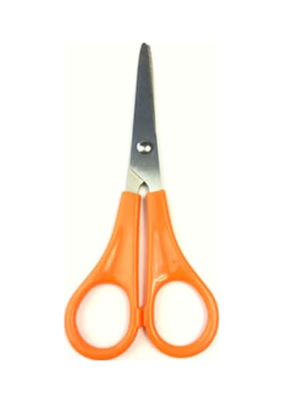 Usin Karton Kağıt Okul El İşi Ofis Masa Üstü Kesme Kesim Makası 13cm Çok Amaçlı Keskin Makas