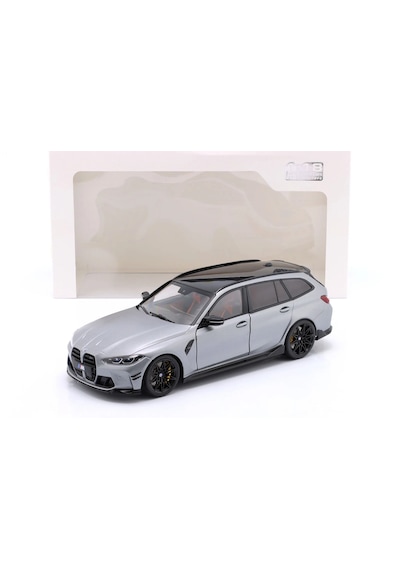 1:18 Ölçek Solido 2024 Bmw M3 G81 Competition M Xdrive Touring Diecast Metal Minyatür Model Araba 25cm