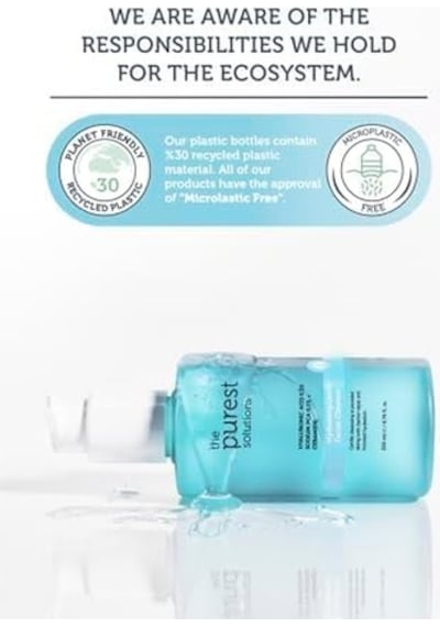 The Purest Solutions Hydrating Gentle Facial Cleanser%0,5 Hyaluronic Acid%0.5 Sodium Pca Ceramide