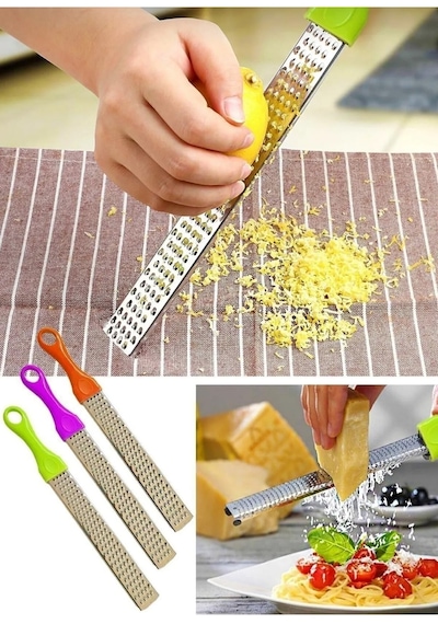 Uzun Saplı Rende Peynir Sarımsak Patates Rendesi 0589-1027 Diğer