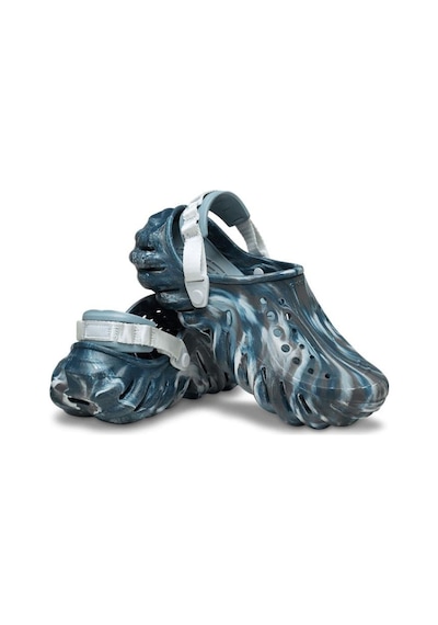 Crocs Echo Marbled Clog Erkek Sandalet 208454-0le Lacivert